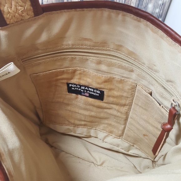 Polo Jeans Co Straw Bag - Picture 3 of 7